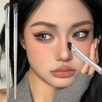 1pc Nose Contour Brush Flat Nose Contour Brush Angled Makeup