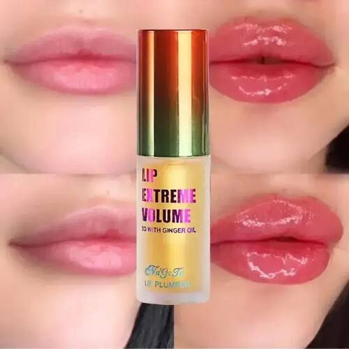 1/2Pcs Ginger And Mint Lip Plumper Oil Radiant,Plumping Lip