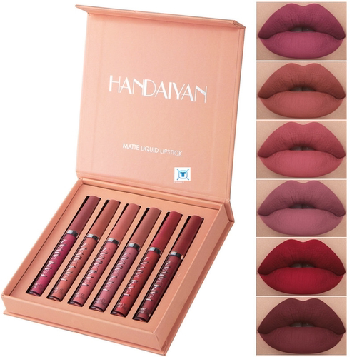 6Pcs/MatteLipGloss