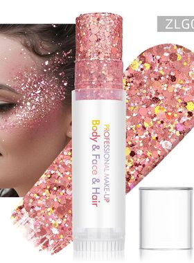 New Body Glitter Stick Face Painting Sequ Gel Mermaid Chunky