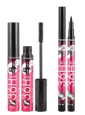 New 36 Hour Mascara & Eyeliner Set 2 In 1 Mascara Eyeliner P