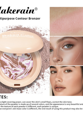 Baked Powder Foundation Oil Control Setting Makeup Pressed P