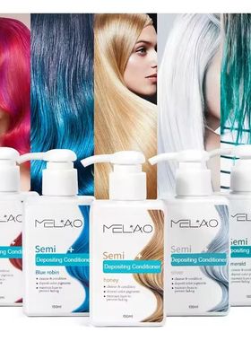 Hair Dye - Semi Permanent Hair Color Depositing Conditioner,