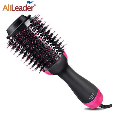Women Hair Dryer Brush Hair Dryer Straightener Curler Massag