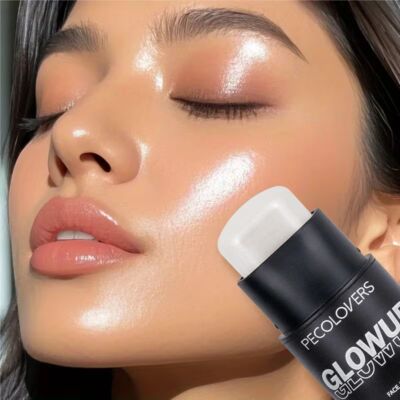 1PC Glowup Glow Highlighter Stick-Waterproof&Sweatproof,Long