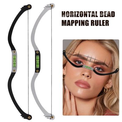 1 Set Microblading Permannet Makeup Bow And Arrow Line Ruler