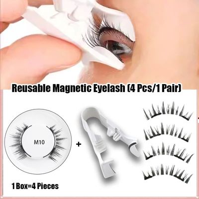 Magnetic Eyelashes Curler Long Thick 3D Magnetic Lashes Reus