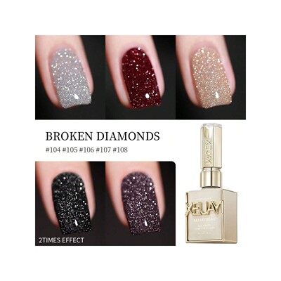 15ml Broken Diamond Halloween Christmas Nails Gel Nail Polis