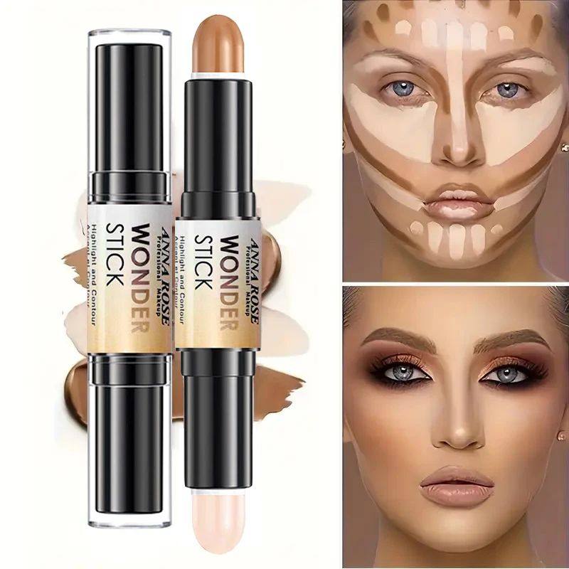 Double-headed Highlight&Contour Stick Face Nasal Shadow Wate