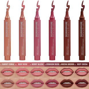 Matte Marker Lipstick Lip Dye Pen Lipliner Cosmetic Hydratin