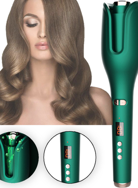 Electric Automatic Hair Curler Hair Curling Iron LCD Ceramic