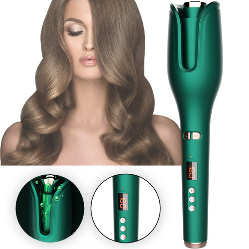 Electric Automatic Hair Curler Hair Curling Iron LCD Ceramic