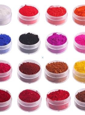 16 Colors Lipstick Colorful Pigment Powder Diy Lip Gloss