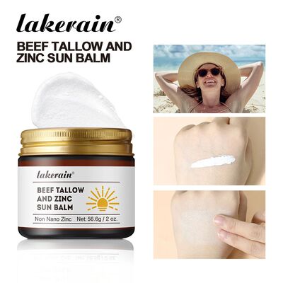 Large Capacity Filling Sunscreen Beef Tallow And Zinc Sun Ba