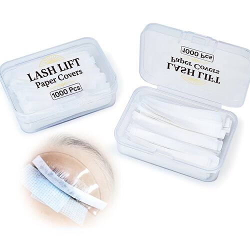 Libeauty Lash Lift Paper 1000PCS Lash Perm Paper Reusable La