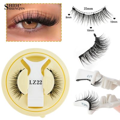 New Reusable Magnetic Eyelashes Handmade Natural False Eyela