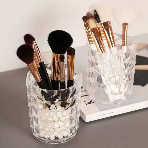 Cosmetic Storage Dustproof Makeup Brush Storage Bucket Cosme