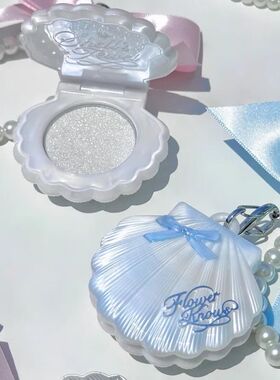 Flower Knows Shell Pearl Collection Highlighter Palette Shim