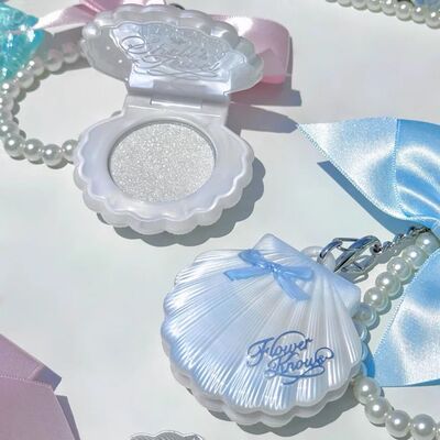 Flower Knows Shell Pearl Collection Highlighter Palette Shim