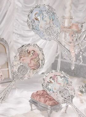 Flower Knows Swan Ballet Series Hand Holding Mirror 3 Types