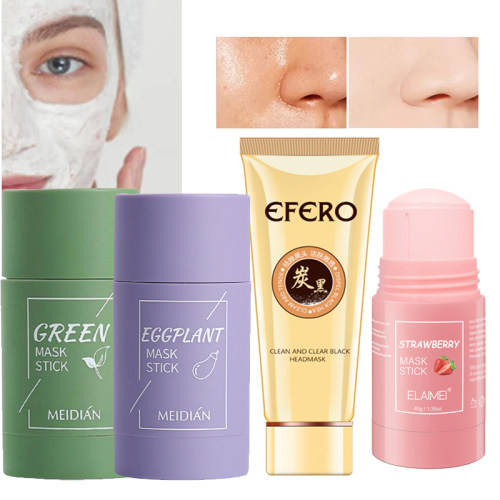 Green Tea Cleansing Face Mask Vitamin C Purifying Clay Stick