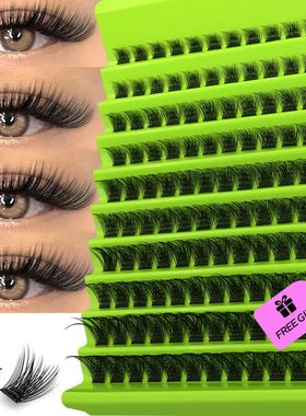 Cluster Lashes Natural Eyelash extension Volume Individual