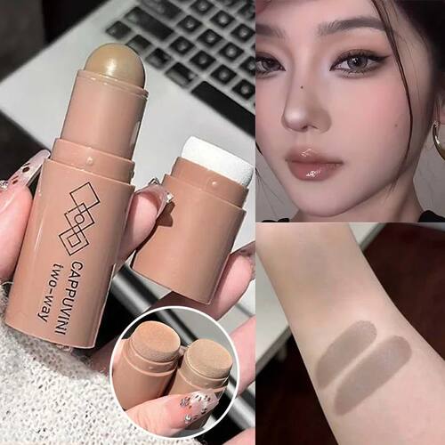 Double-head Face Bronzer Contour Stick Cream Makeup Light Da