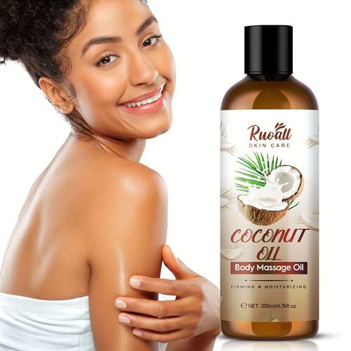 Coconut Oil Body Massage Essential oil, Rich in coconut oil
