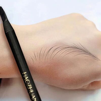 Hard Microblading Eyebrow Pen Natural Wild Brows Eye Brow De