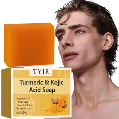Ginger soap for cleansing, anti-acne, whitening and brighten
