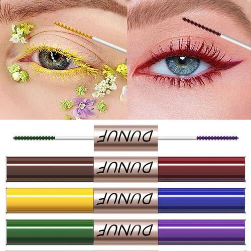 Slender Double-head Colored Mascara Curl Thick Lash Eyelash