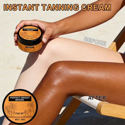 Tanning Cream Face Body Long Lasting Bronzer Skin Tanner Sun