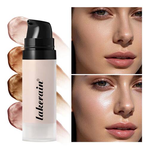 Highlight Foundation Glowy Super Gel Lightweight Dewy Multip