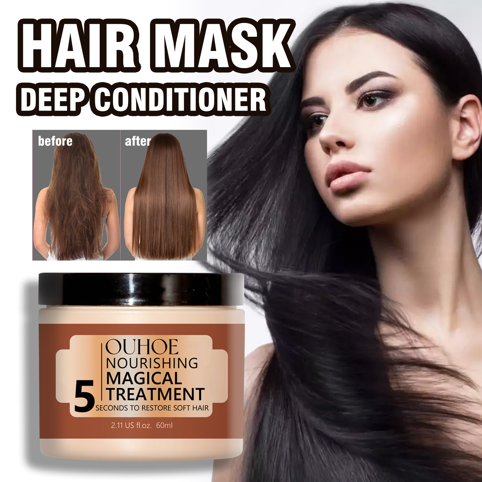 1pcs flavored Brazilian Keratin Hair Treatment Repai