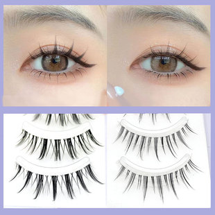 3/5 Pair Manga Lashes Little Devil Anime Cosplay Natural Wis