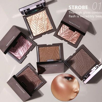 Embossed Bronzers Highlighter Makeup Palette 3D Nose Shadow