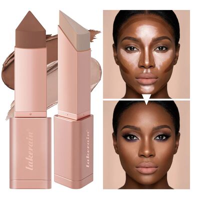 Cream Bronzer Stick and Contour Stick 2-in-1 bronzing and co