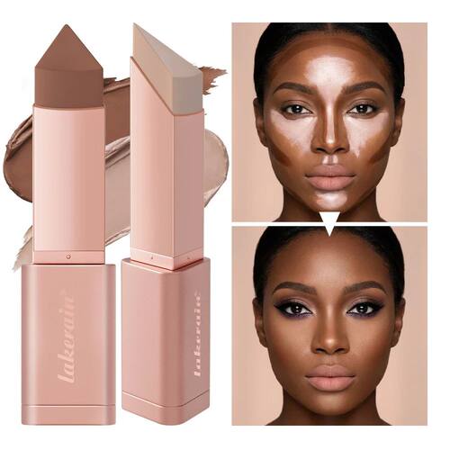 Cream Bronzer Stick and Contour Stick 2-in-1 bronzing and co