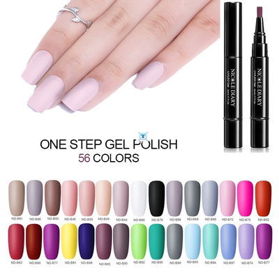 3 ni 1 Nail UV Gel Polish Nail Varnish Pen One Step 3