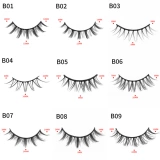 10 пар ресниц 3D натуральные длинные накладные ресницы пушистые мягкие