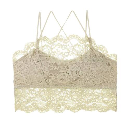 Sexy Lace Beautiful Back Tops Women's Hollow Out Camisole Br
