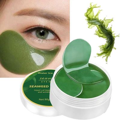 60pcs seaweed hyaluronic acid eye mask to remove dark circle