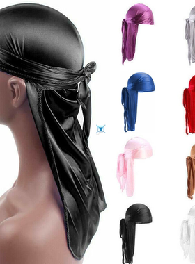 Unisex Men's Durags Hip Hop Bandana Pirate Cap Du Doo Rag