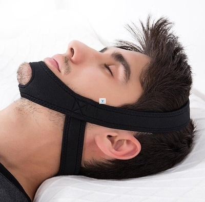 New Neoprene Anti Snore Stop Snoring Chin Strap Belt Anti
