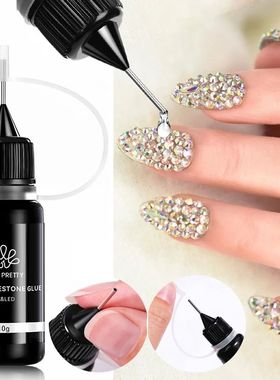 10g Gel Nail Glue for Rhinestones for Nails Super Adhesive N