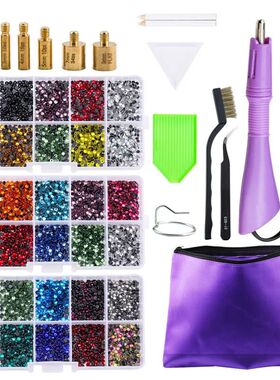 Hot Sale New Set Hot Fix Rhinestones EU or US PLUG Hotfix Ap