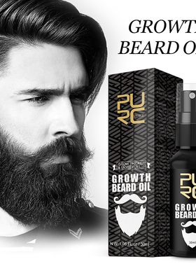 Growth Beard Oil Grow Beard Thicker & More Full Thicken Hair