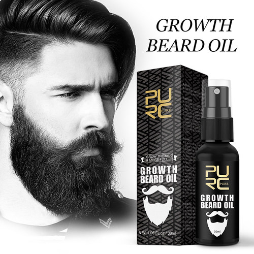 Growth Beard Oil Grow Beard Thicker & More Full Thicken Hair
