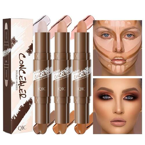 Double-ended Contour Stick Dual-purpose High-light Trimming