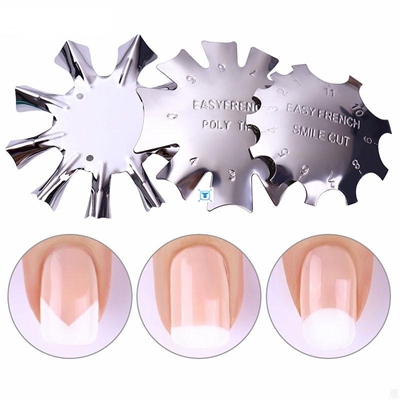 Easy French Line Edge Nail Tool Cutter Nail Stencil Edge